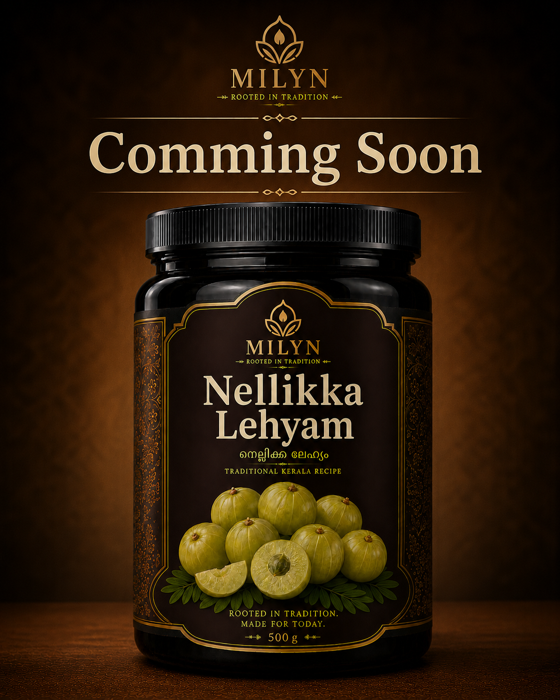 MILYN Nellikka Lehyam | Traditional Kerala Amla Lehyam Milyn